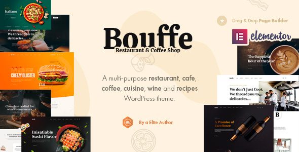 Bouffe 1.1.7 – Restaurant WordPress Theme